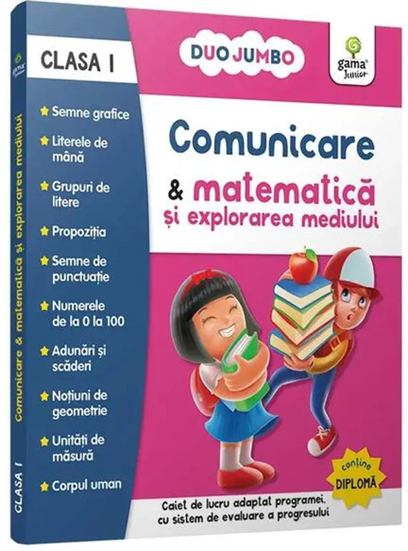 Comunicare & matematică și explorarea mediului. Caiet de lucru. Clasa I