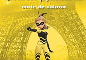 Queen Bee și prietenii săi. Carte de Colorat