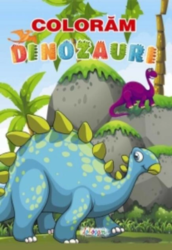 Colorăm dinozauri