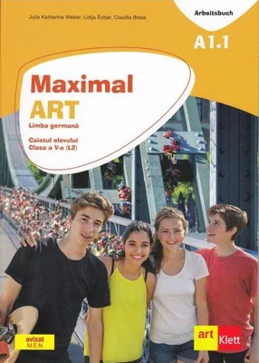 Maximal. Limba Germană. Clasa a V-a
Caietul elevului A1.1 (L2) + CD