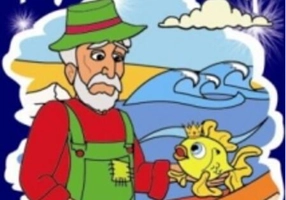 Peștișorul de aur. Colorăm poveștile bunicii