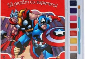 Să pictăm cu supereroii