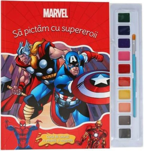 Să pictăm cu supereroii