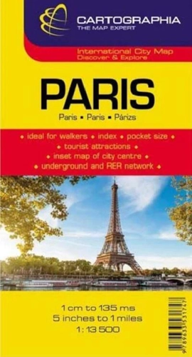 Hartă rutieră Paris