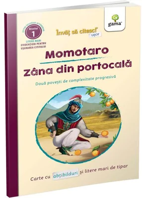 Momotaro - Zâna din portocală. Învăţ să citesc ușor
