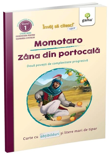 Momotaro - Zâna din portocală. Învăţ să citesc ușor