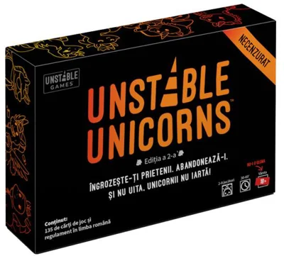 Unstable Unicorns NSFW (18+). Versiune în română