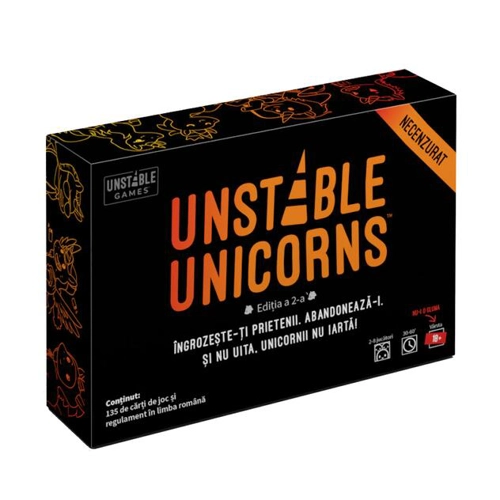 Unstable Unicorns NSFW (18+). Versiune în română