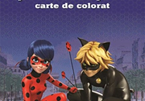 O poveste cu supereroi. Carte de colorat