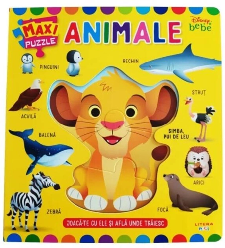 Disney bebe. Animale. Maxi puzzle