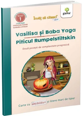 Vasilisa și Baba Yaga - Piticul Rumpelstiltskin. Învăţ să citesc ușor