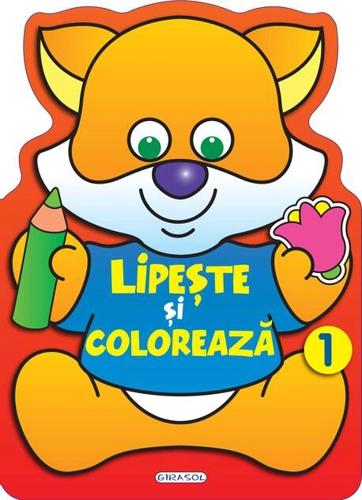 Lipește și colorează: 1