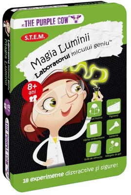 Set de experimente. Laboratorul micului geniu - Minunea Magnetică