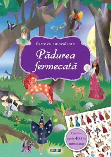 Pădurea fermecată. Carte cu autocolante