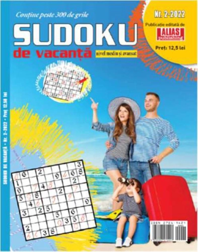 Sudoku de vacanță nr. 2/ 2022
