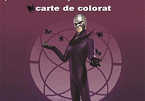 Șoimul Molie și fluturii akuma. Carte de colorat