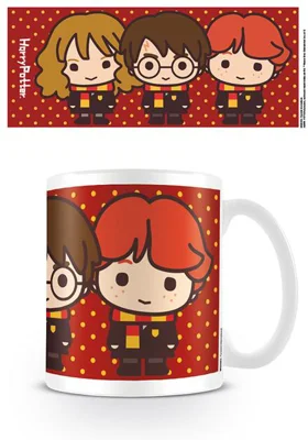 Harry Potter-Cană Harry Ron Hermione Chibi