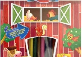 Set pentru desen. Colorez animale de la fermă