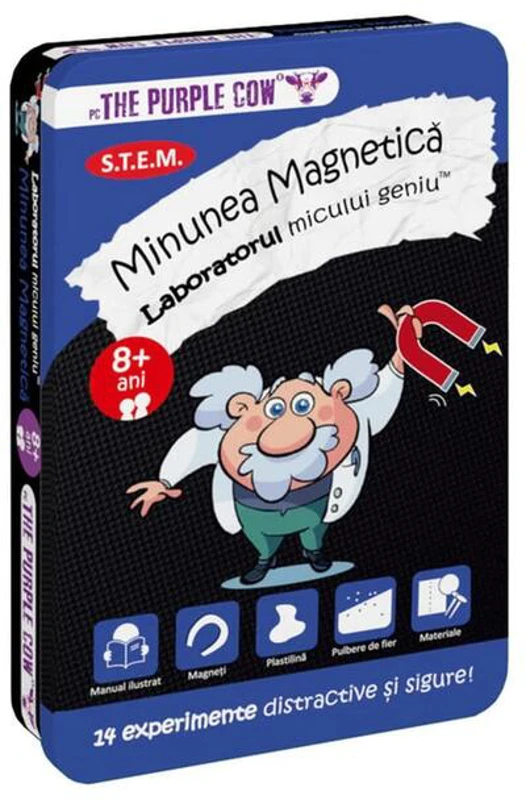 Set de experimente. Laboratorul micului geniu - Minunea Magnetică