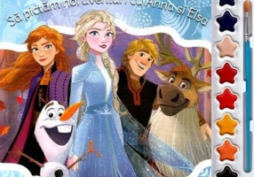 Disney. Regatul de gheață 2. Să pictam noi aventuri cu Anna și Elsa. Carte de colorat