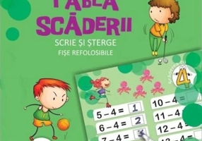 Tabla scăderii cu carioca