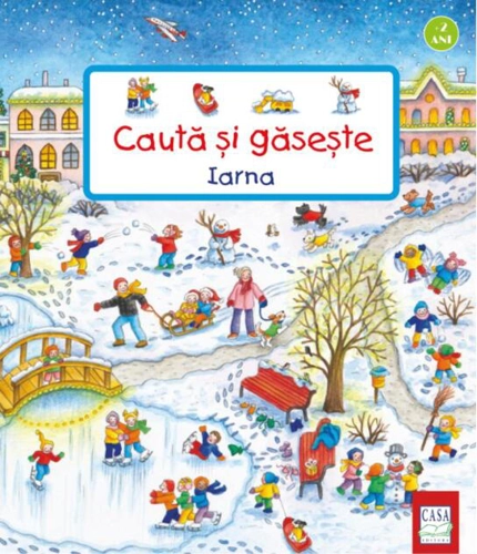 Iarna. Caută și găsește
