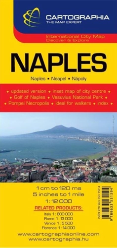Hartă rutieră Napoli