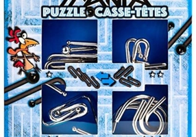 Set de 4 Puzzle-uri 3D - Mania Casse-Têtes - Blue