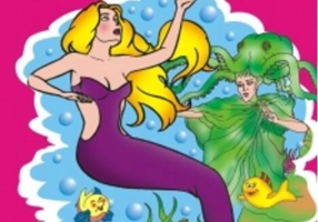 Mica Sirenă. Colorăm poveștile bunicii