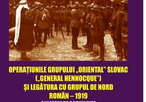 Operațiunile grupului „Oriental Slovac" („General Hennocque„) și legătura cu grupul de nord roman– 1919