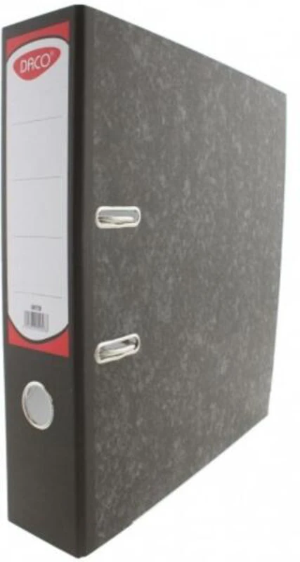 Biblioraft marmorat 75 mm DACO, negru