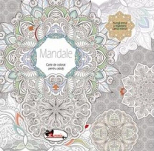 Mandale. Carte de colorat pentru adulți