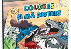 Colorez și mă distrez în Jurassic World!