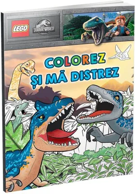 Colorez și mă distrez în Jurassic World!