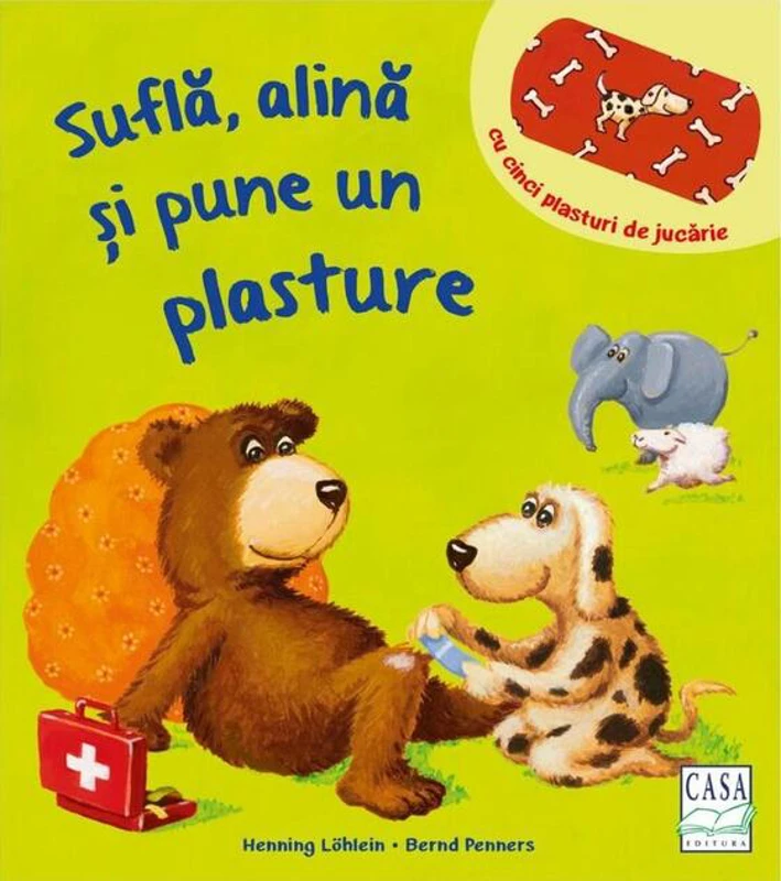 Suflă, alină și pune un plasture