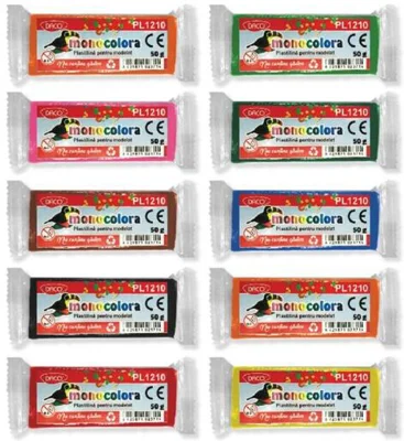 Plastilină DACO Monocolora 50g - PL1210