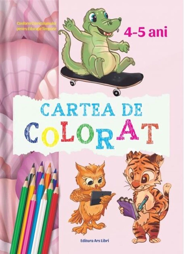 Cartea de colorat | 4-5 ani
