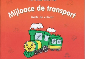 Mijloace de transport. Carte de colorat