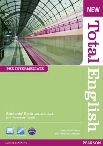 New Total English Pre-Intermediate A2+. Student's Book with ActiveBook and Vocabulary Trainer