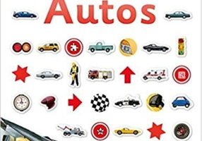 Memo Activity. Autos: StickerRätselSpaß