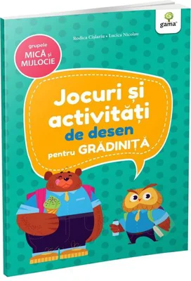 Jocuri și activități de desen. Grupa mică și mijlocie. Jocuri și activități pentru grădiniță