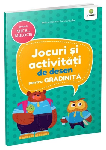 Jocuri și activități de desen. Grupa mică și mijlocie. Jocuri și activități pentru grădiniță