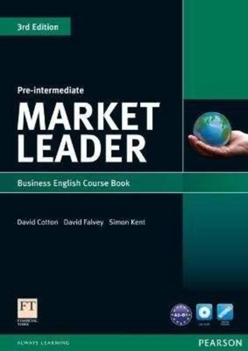 Market Leader 3rd Edition B1 Pre-Intermediate Business English Course Book with DVD-ROM