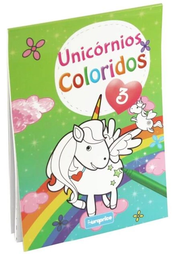 Carte de colorat Unicorni (Vol. 3)