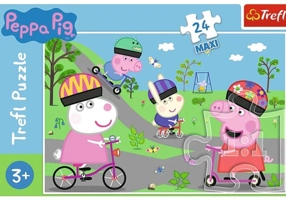 Puzzle 24 piese Maxi „Purcelușa Peppa Pig”