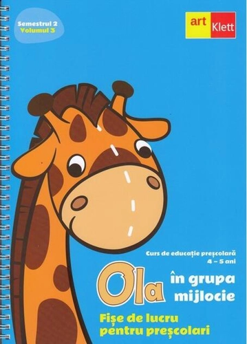OLA în grupa mijlocie. Fișe de lucru pentru preșcolari (4-5 ani). Semestrul 2. Vol. 3
