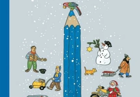 Carte de colorat - Hoinari prin anotimpuri. Iarna