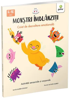 Activități senzoriale și corporale. Monștri îmblânziți (Vol. 1)
