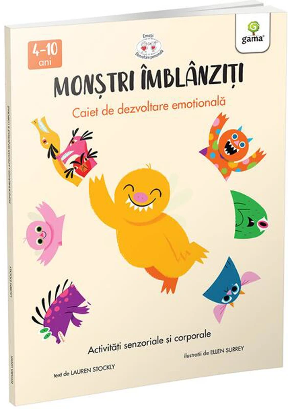 Activități senzoriale și corporale. Monștri îmblânziți (Vol. 1)