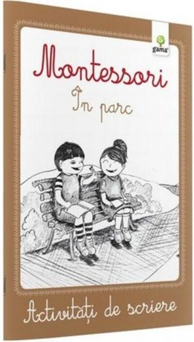 Activități de scriere Montessori. În parc